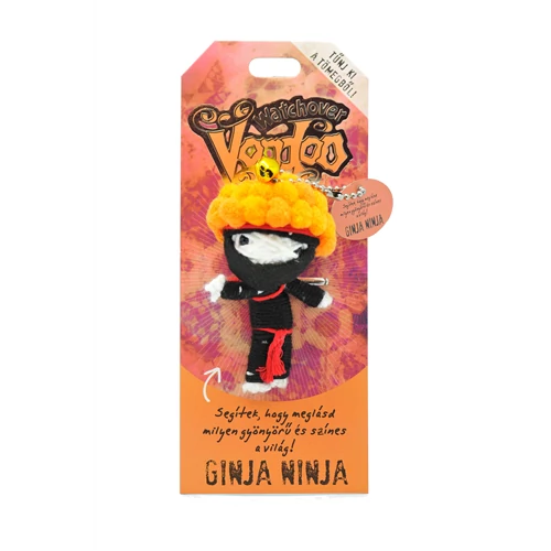 Voodoo talizmán textil 8cm Tűnj ki a tömegből!