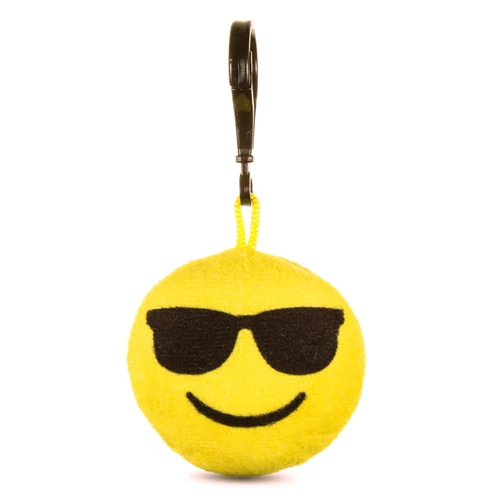 Napszemcsis Emoji Kulcstartó, 10 cm-es