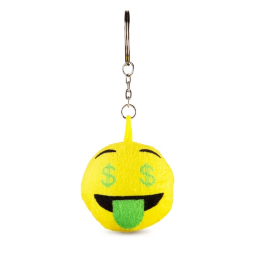 Kulcstartó - dollár emoji, 10 cm