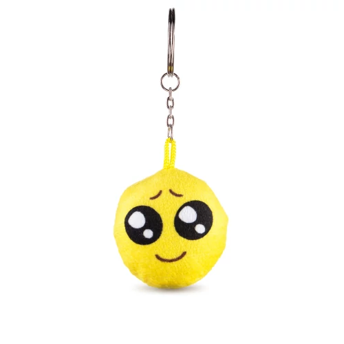 Kulcstartó - nagyszemű emoji, 10 cm