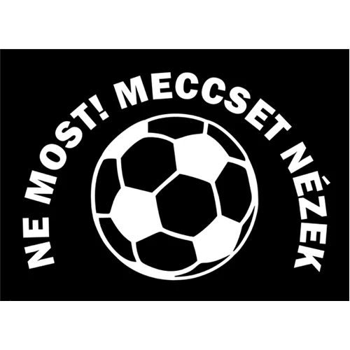 Ne most! meccset nézek lábtörlő, 40 x 60 cm