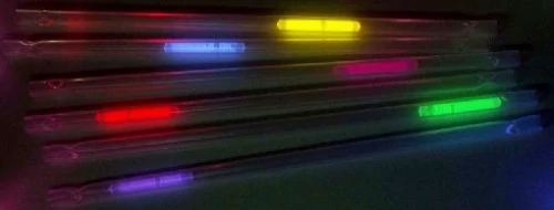 Világító szívószál 6 db/cs.