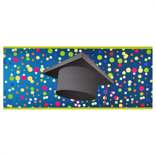 Megcsináltad! Baglyos óriás felirat - 30 cm x 140 cm