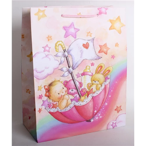 Dísztasak BABY+ESERNYŐHAJÓ 23 x 18 cm