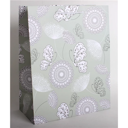 Dísztasak bodzavirág+lepkék 23 x 18 cm