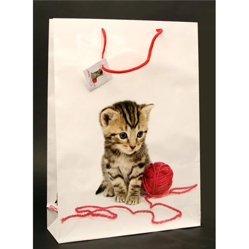 Dísztasak CICA+GOMB.ZSINÓR F. 33 x 46 cm
