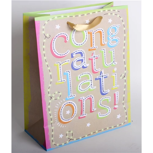 Dísztasak Congratulation 14 x 11 cm