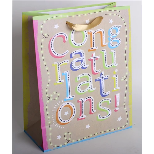 Dísztasak Congratulation 23 x 18 cm