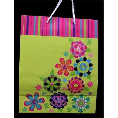 Dísztasak modern virágok 33 x 26 cm