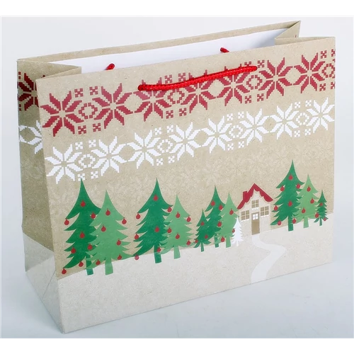 Dísztasak téli táj 33 x 26 cm