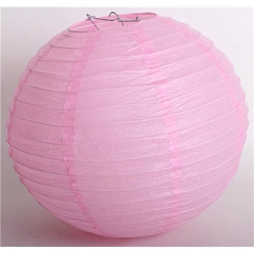 Pink gömb papírlámpás