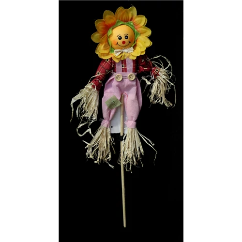Napraforgós figura + pálca natúr színű 40 cm