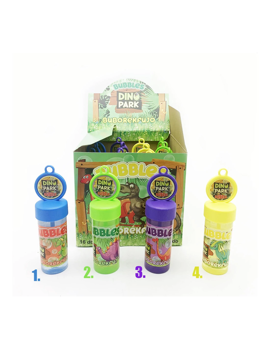 80 ml-es dinós buborékfújó