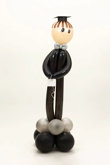 Lufiszobor - ballagó fiú figura, 110 cm