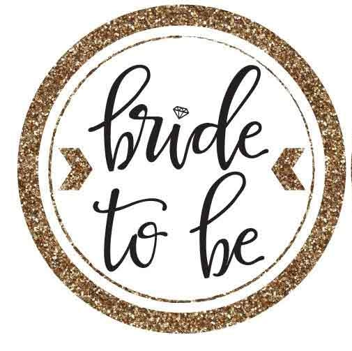 Bride to Be kitűző