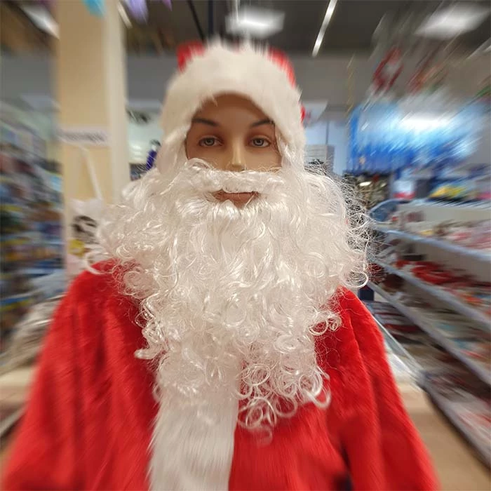 Mikulás szakáll 25 cm