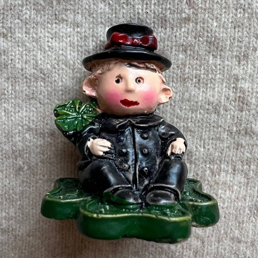 Szerencsehozó kéményseprő figura