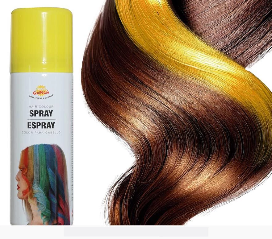 Hajspray sárga fluoreszkáló - 125 ml