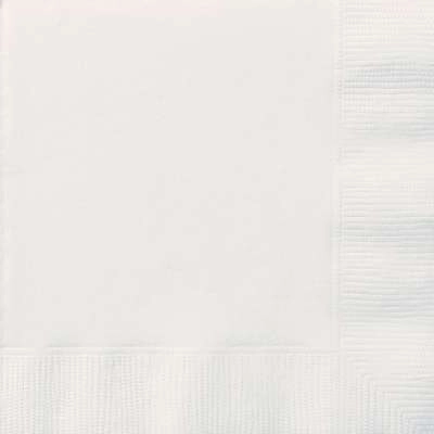 Fehér szalvéta - 20 db / csomag
