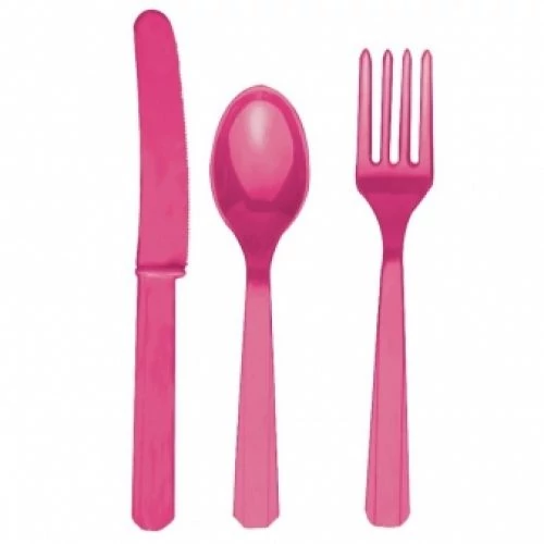 Magenta evőeszköz készlet 24 db/cs