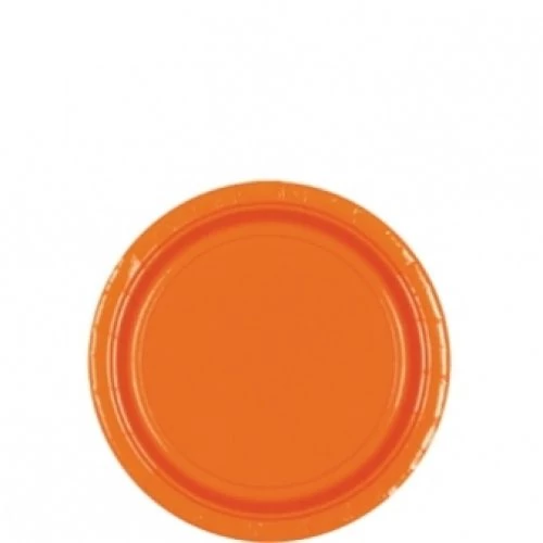 Narancssárga tányér 18 cm 8 db/cs Ω