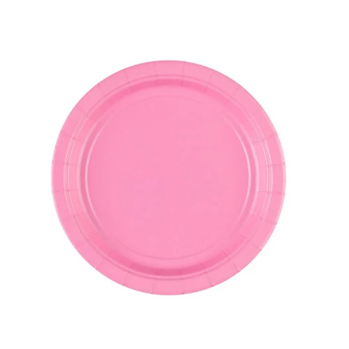 Pink tányér 18 cm 8 db/cs