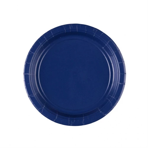 Tengerész kék tányér 18 cm 8 db/cs