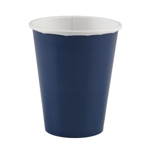 Tengerész kék pohár 250 ml 8 db/cs