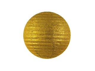 Arany színű glitteres lampion 35 cm