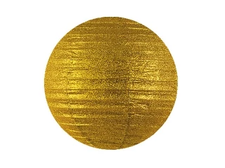 Arany színű glitteres lampion 45 cm