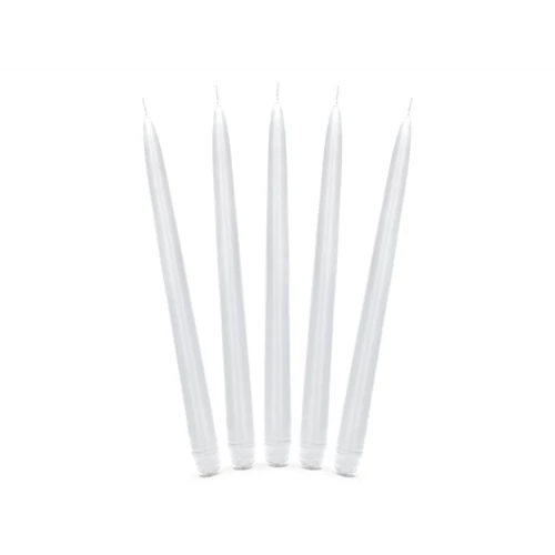 Fehér gyertya 29cm, 10db/cs.