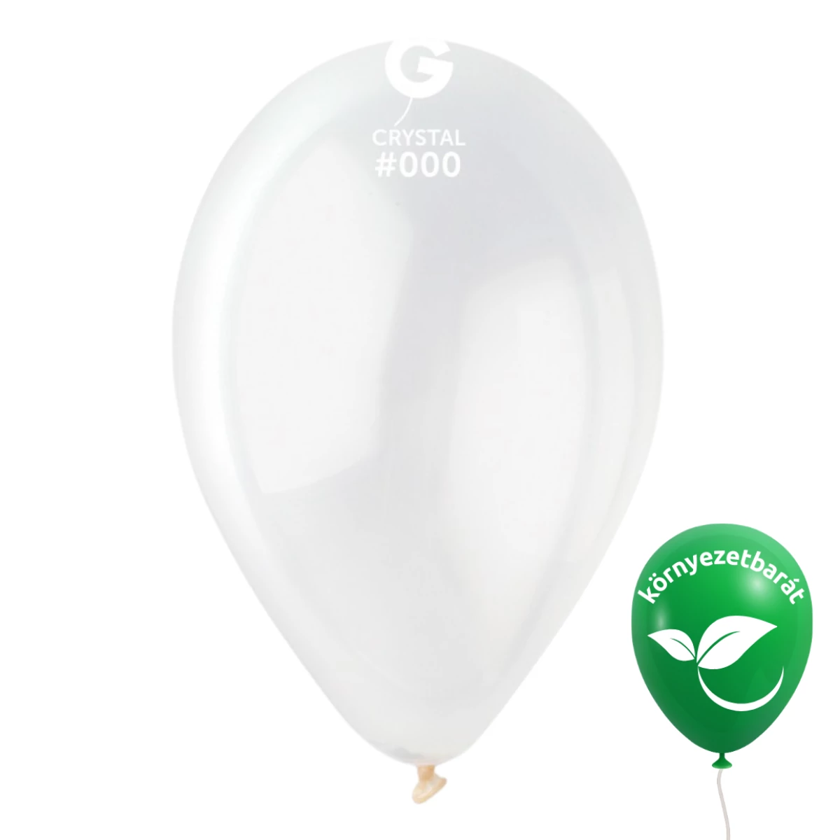 Gemar 30 CM Crystal / Crystal #000 bio latex lufi – 100 db/csomag