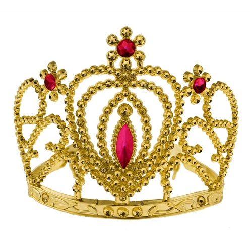 Tiara kövekkel