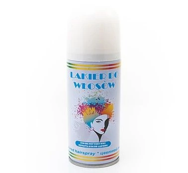 Fehér hajspray 125 ml