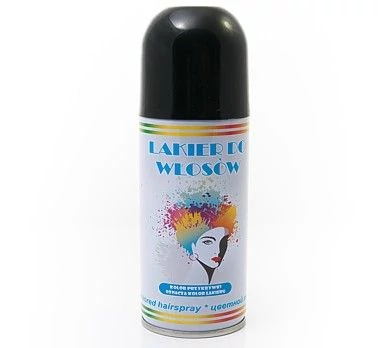 Fekete hajspray 125 ml