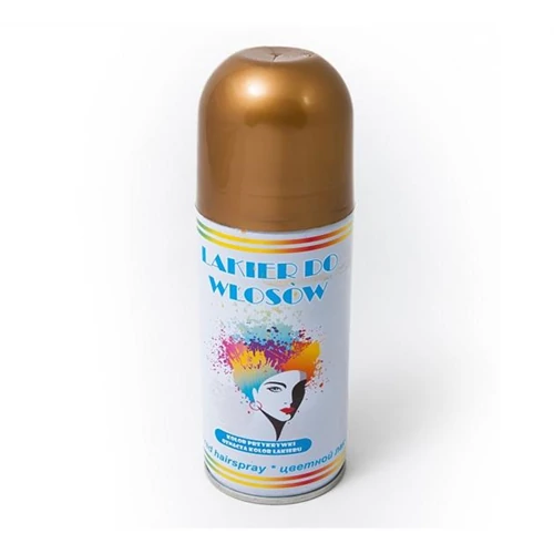 Arany színű hajspray 125 ml