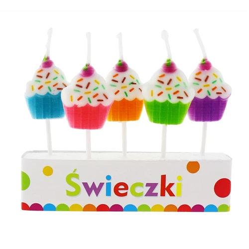 Muffin gyertya 5 db/cs