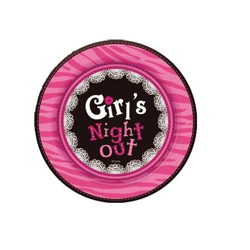Girl's Night Out 18 cm-es tányér 6 db/cs