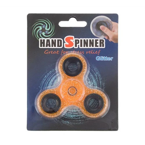 Fidget spinner - glitteres