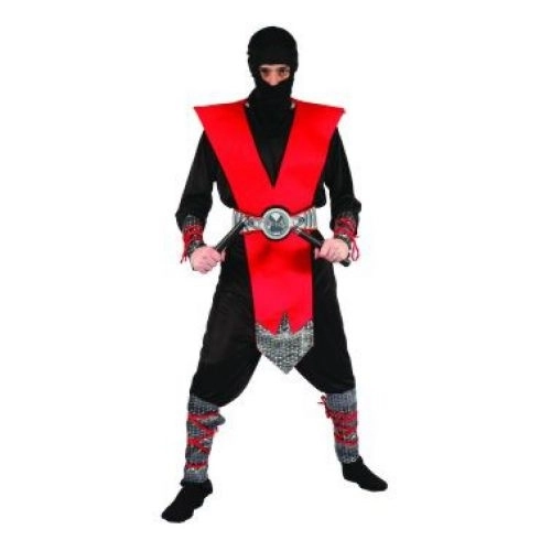 Piros ninja lux jelmez felnőtteknek 182 cm