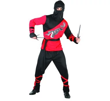 Dragon ninja jelmez felnőtteknek, egy méretben