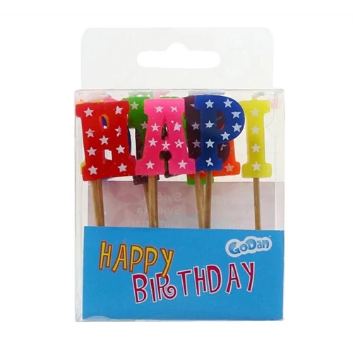 HB csillagos betűgyertya