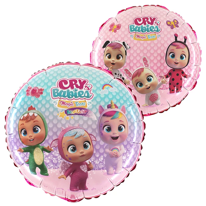 45 cm Cry Babies fólia lufi