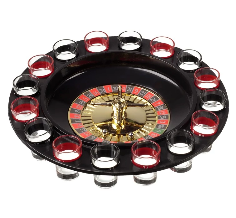 Roulette felespoharakkal